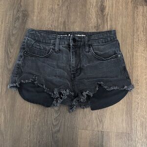 Mossimo Supply Co. Dark Gray Jean Shorts